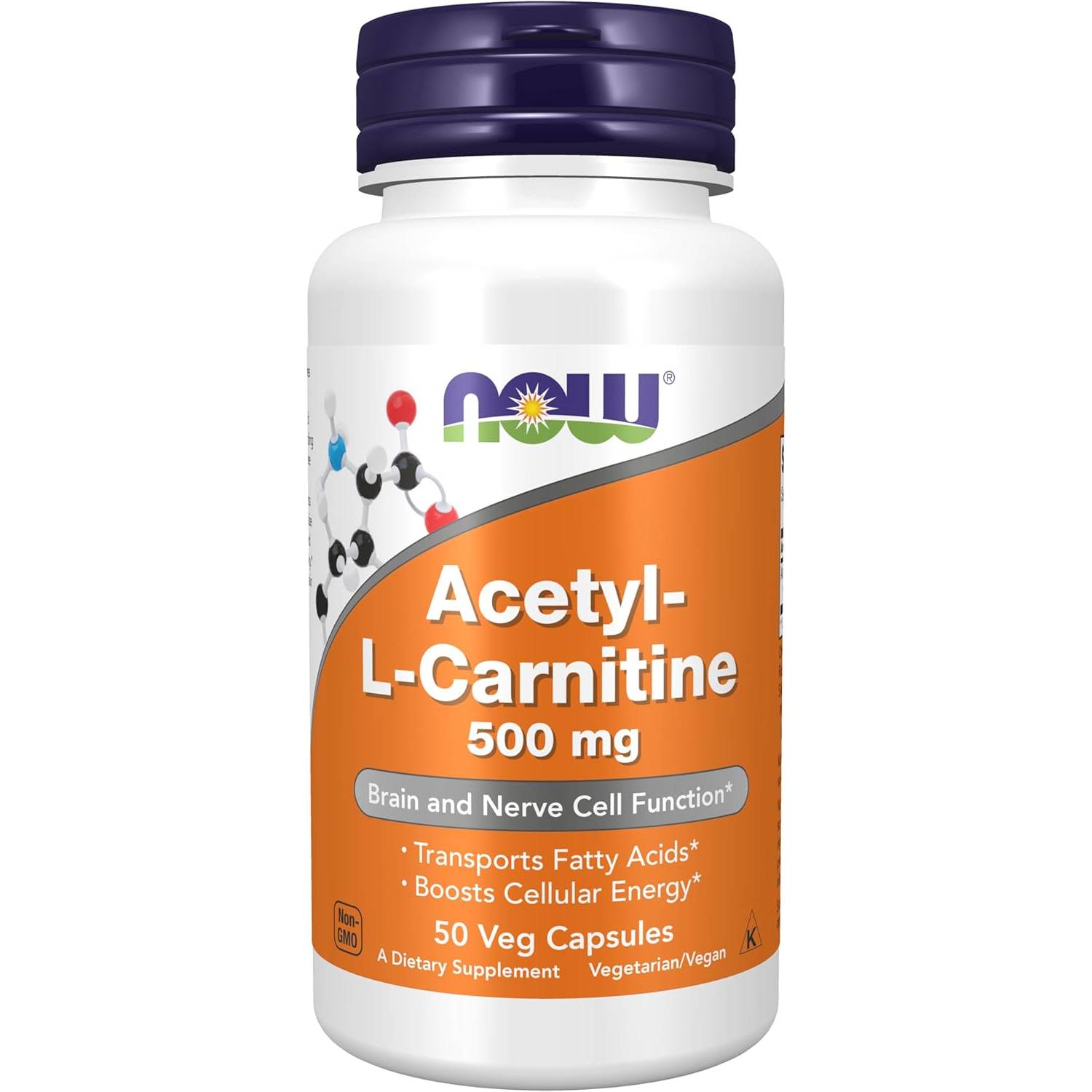NOW Foods Acetyl-L Carnitine 500mg 17$