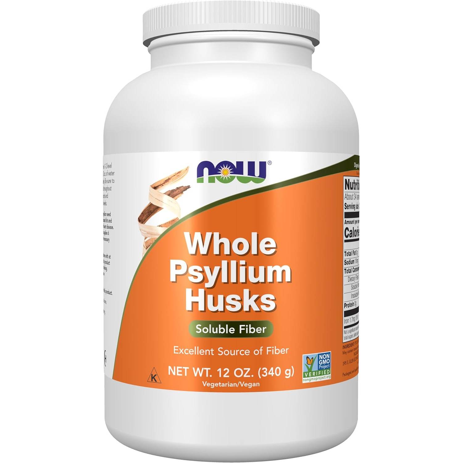 NOW Foods Whole Psyllium Husks 16$