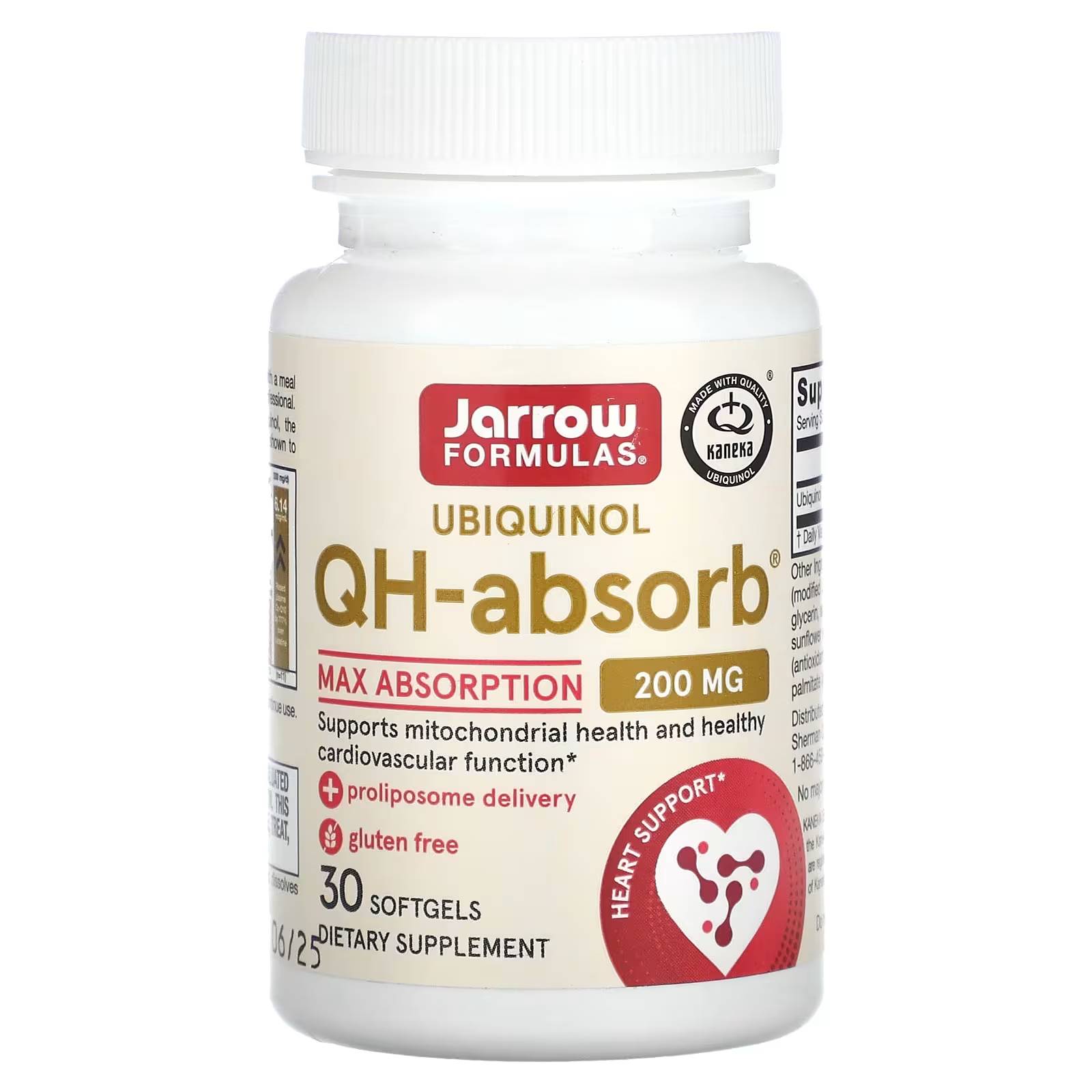Jarrow Formulas QH-Absorb 200mg 61$