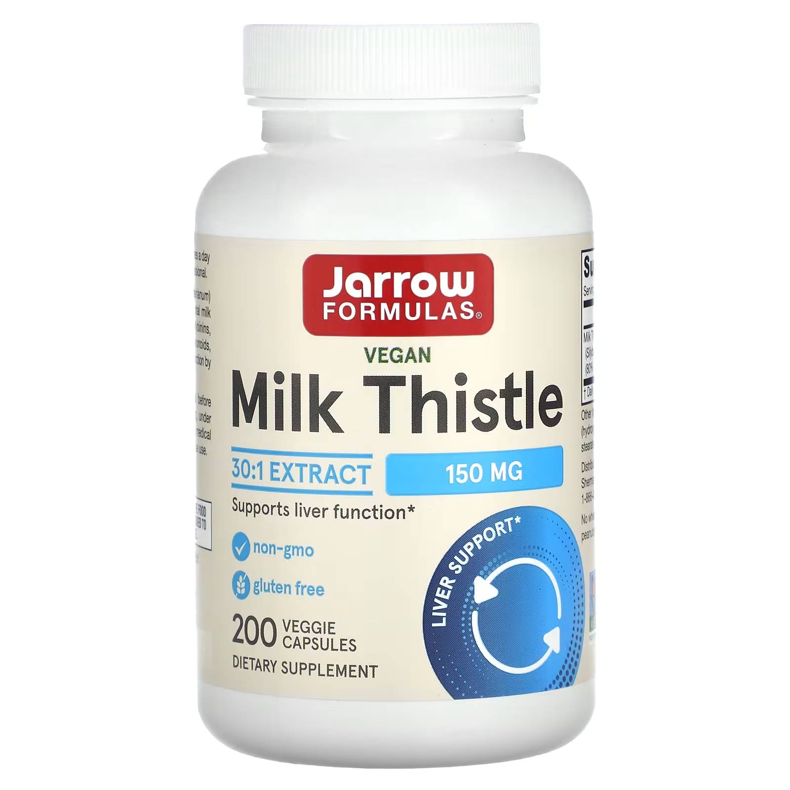 Jarrow Formulas Milk Thistle 150mg 39$