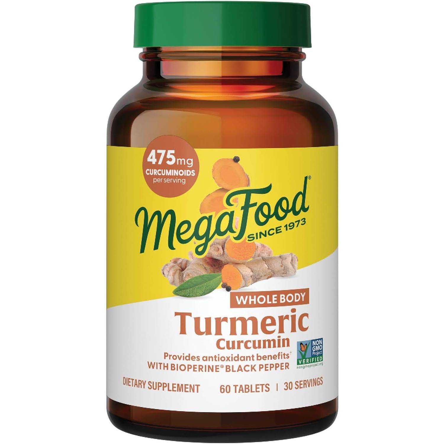 MegaFood Turmeric Curcumin Extra Strength - Whole Body 39$