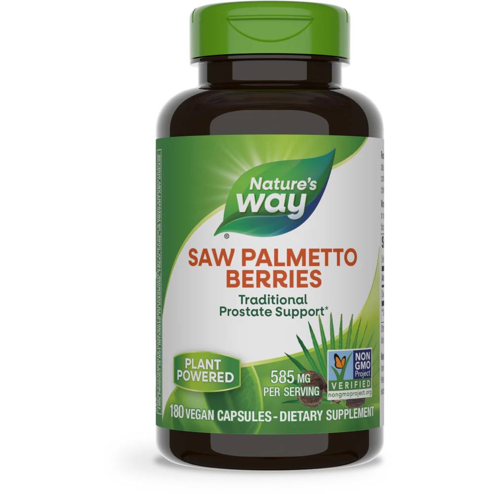 Natures Way Saw Palmetto Berries 30$