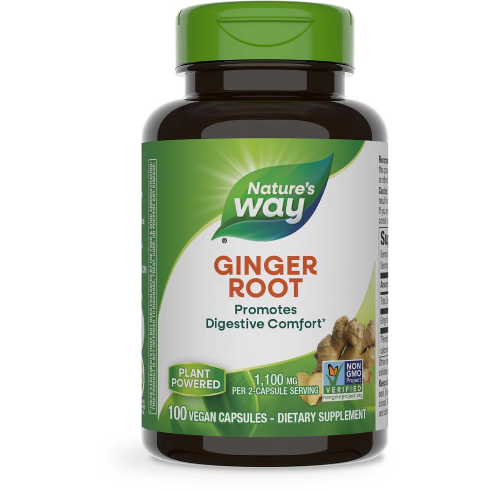 Natures Way Ginger Root 13$
