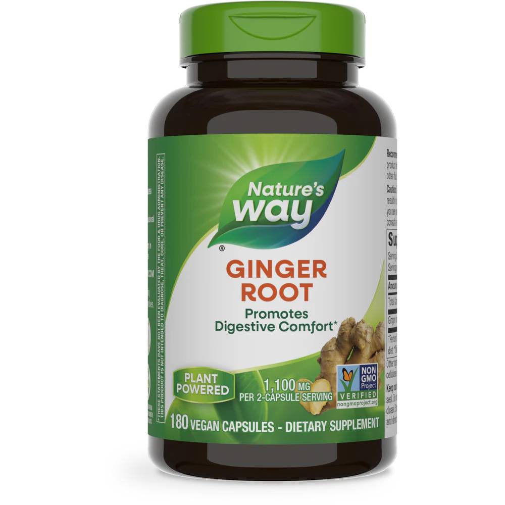 Natures Way Ginger Root 20$