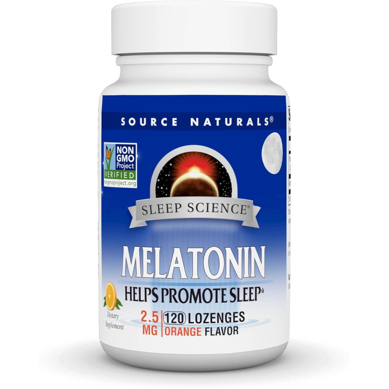 Source Naturals Melatonin 2.5mg - Orange