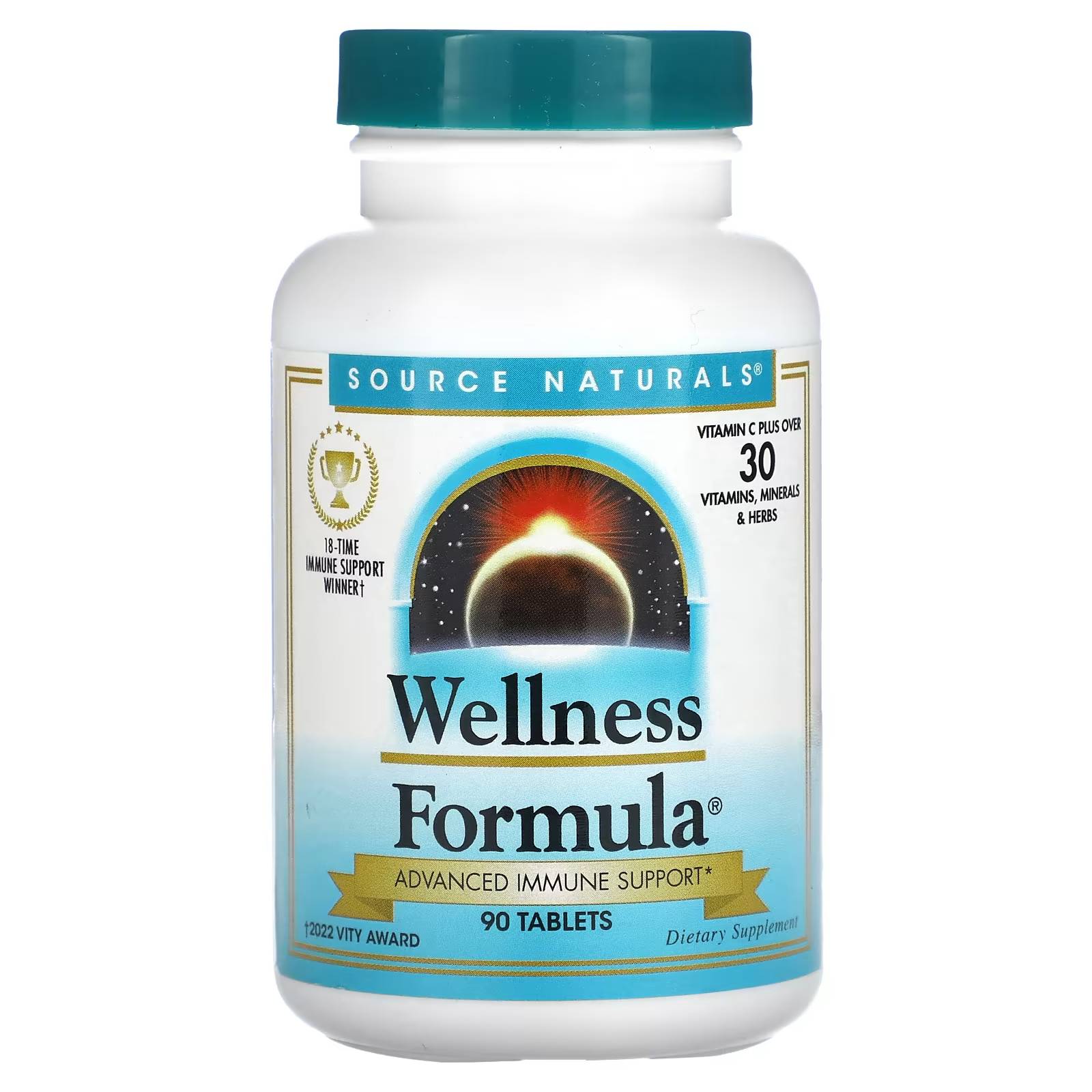Source Naturals Wellness Formula Tablets California Only 28$