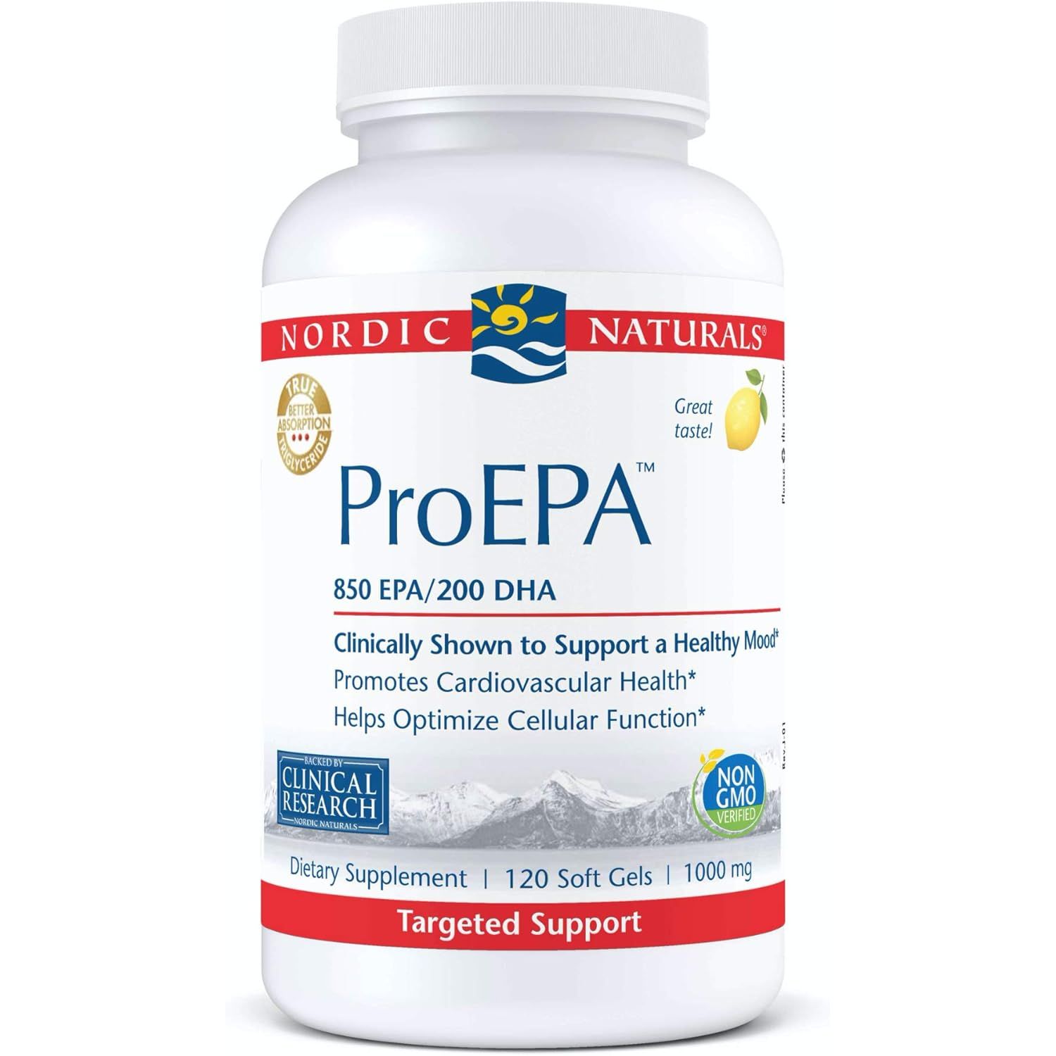 Nordic Naturals ProEPA - 180 Softgels 58$