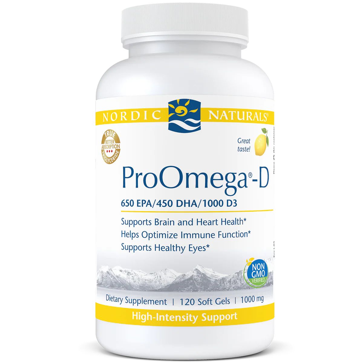 Nordic Naturals ProOmega-D - 60 Softgels 58$