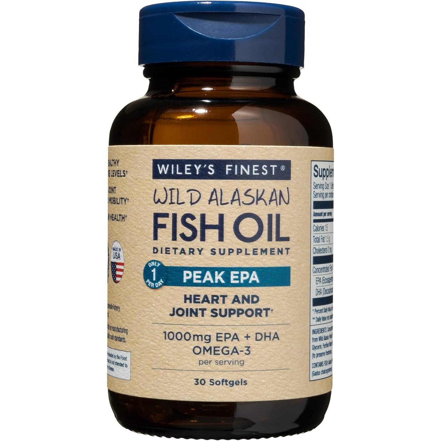 Wileys Finest Fish Oils Peak EPA