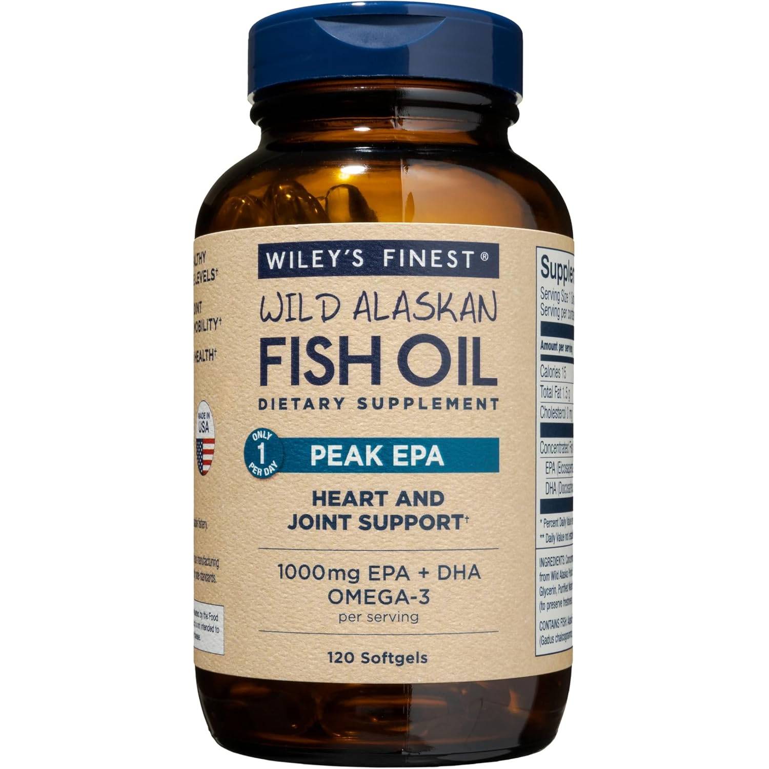 Wileys Finest Fish Oils Peak EPA