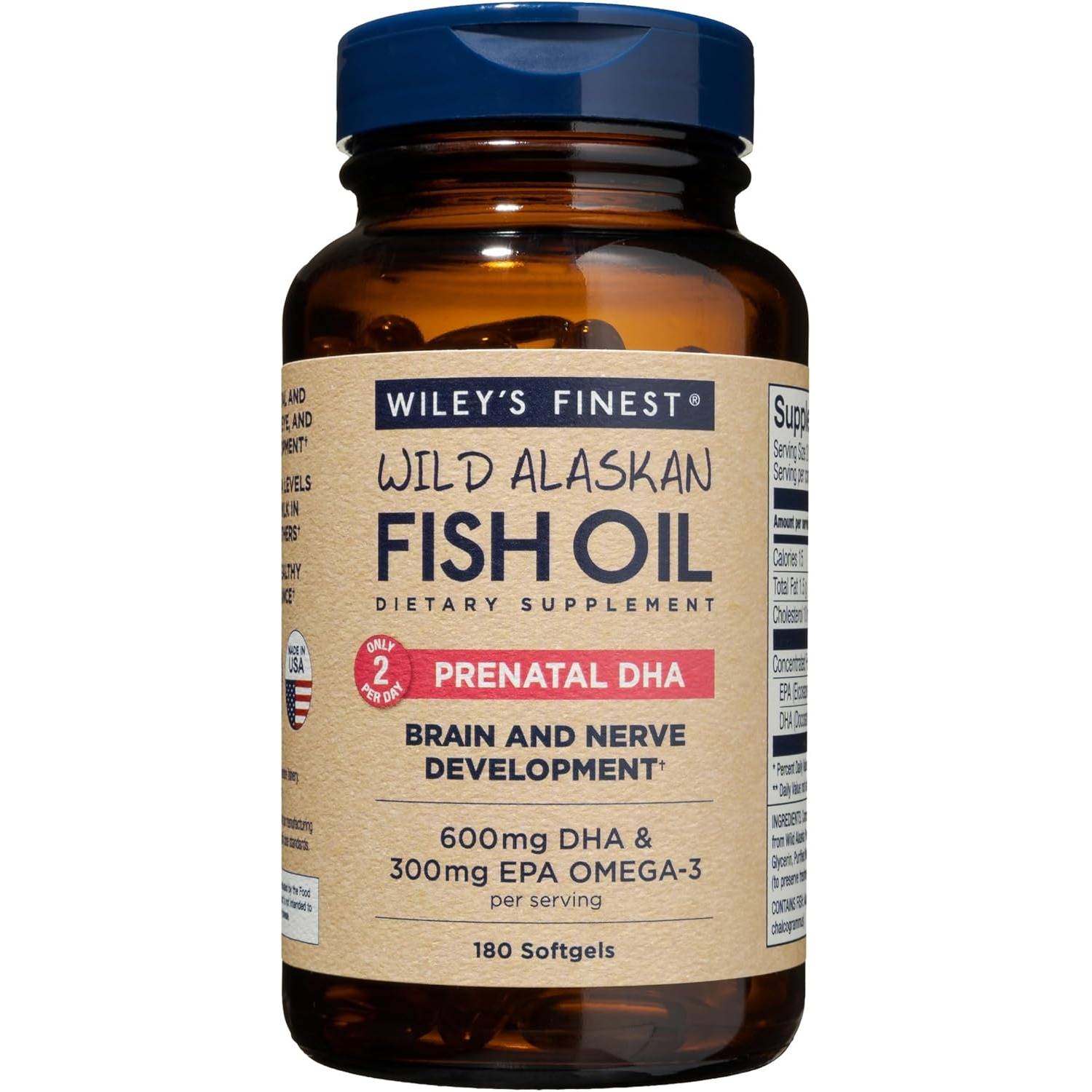 Wileys Finest Fish Oils Prenatal DHA