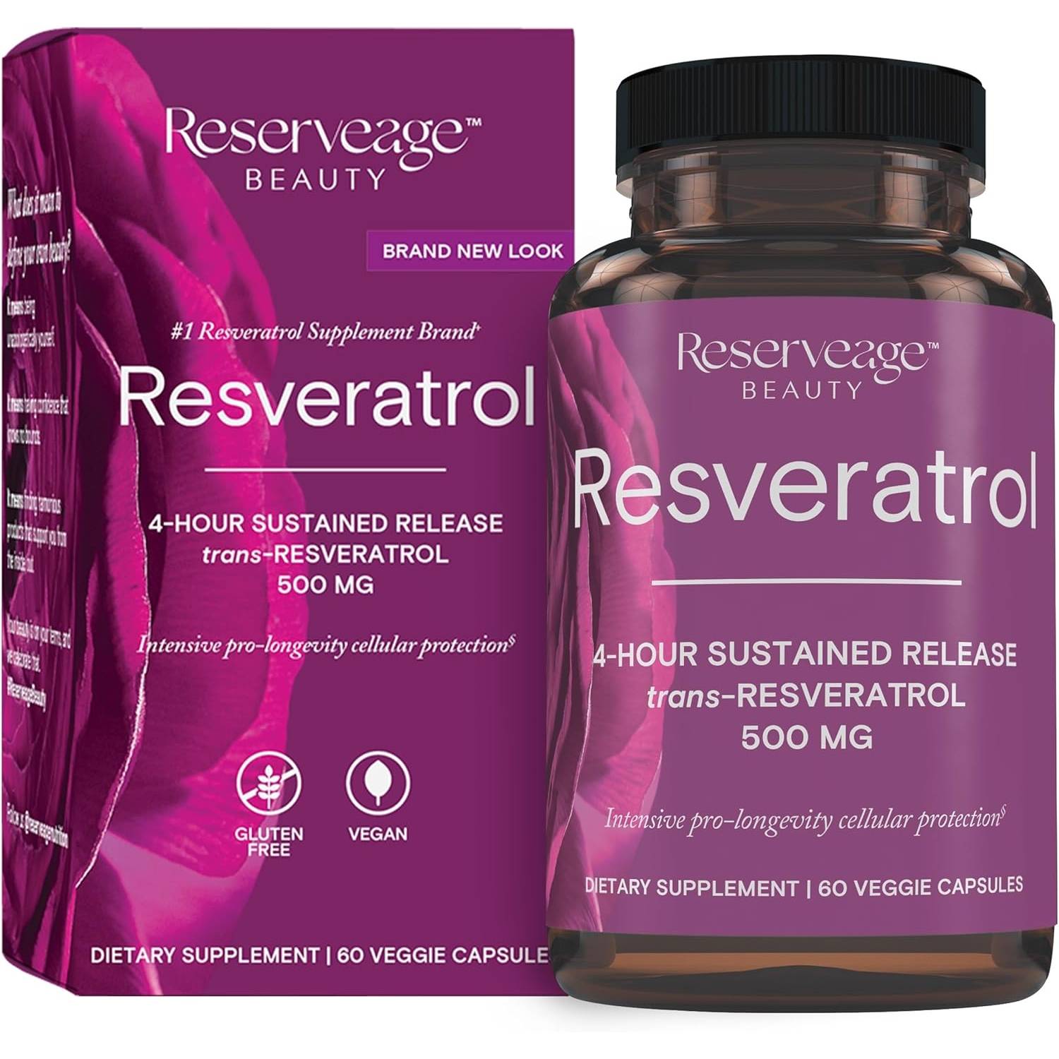 Reserveage Resveratrol 500mg