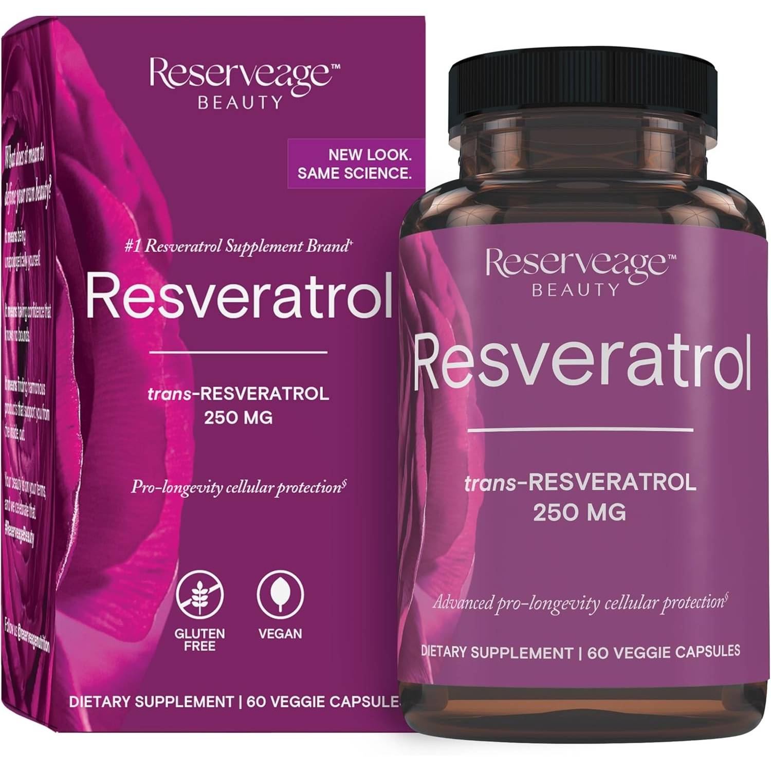 Reserveage Resveratrol 250mg