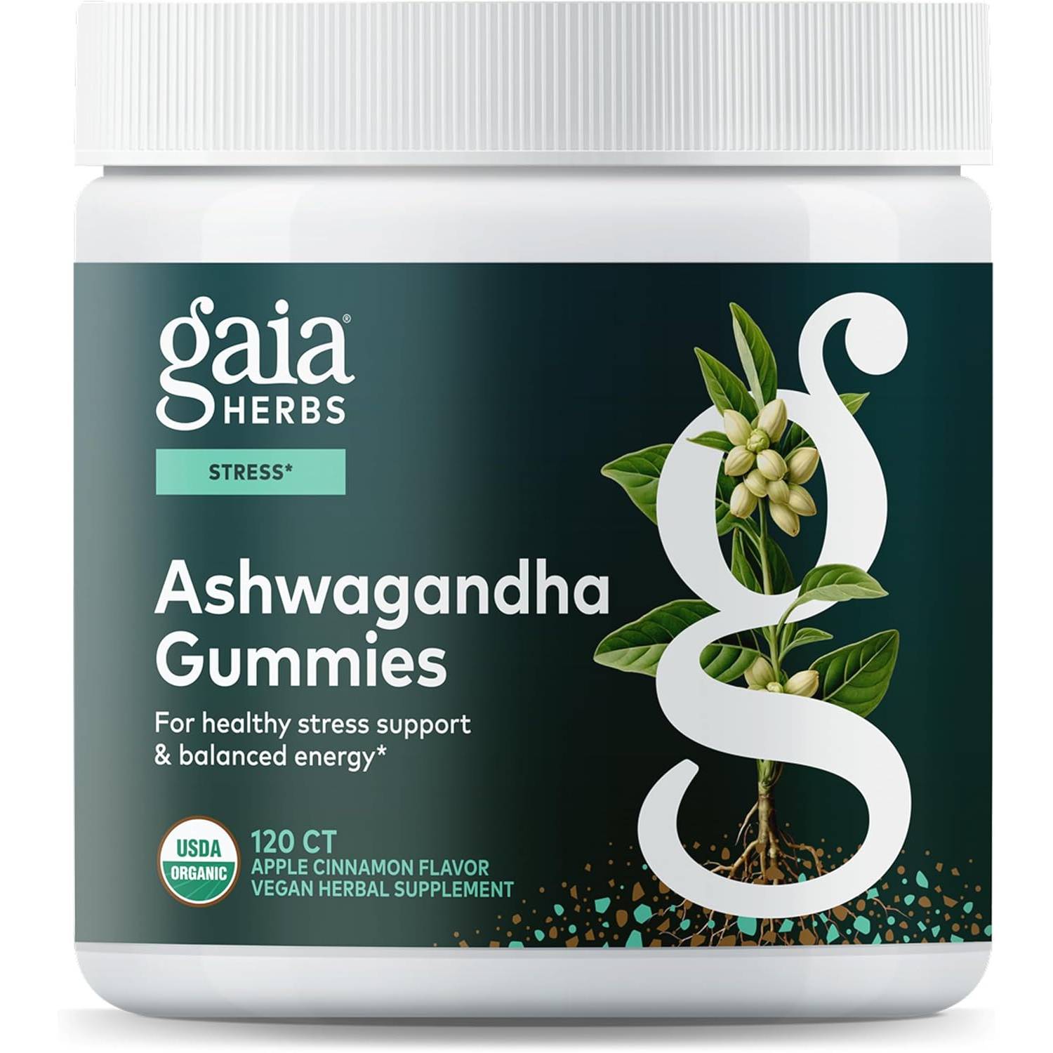 Gaia Herbs Ashwagandha Gummies 37$