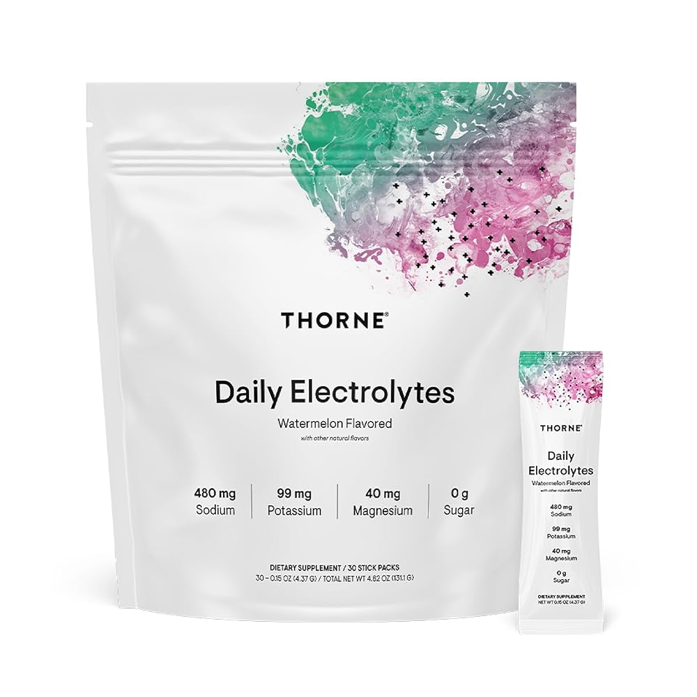 Thorne Daily Electrolytes - 30 Packets 40$