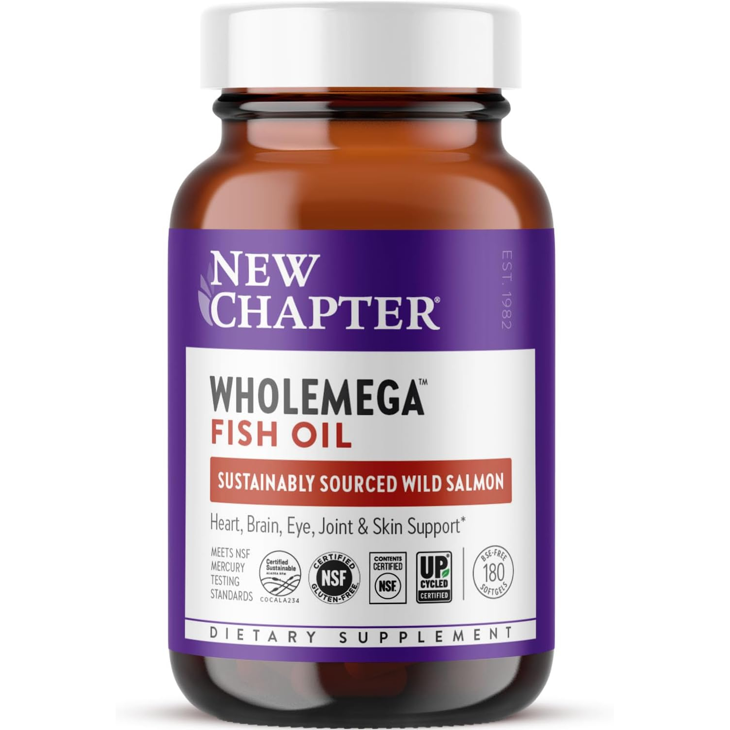 New Chapter Wholemega Fish Oil 92$