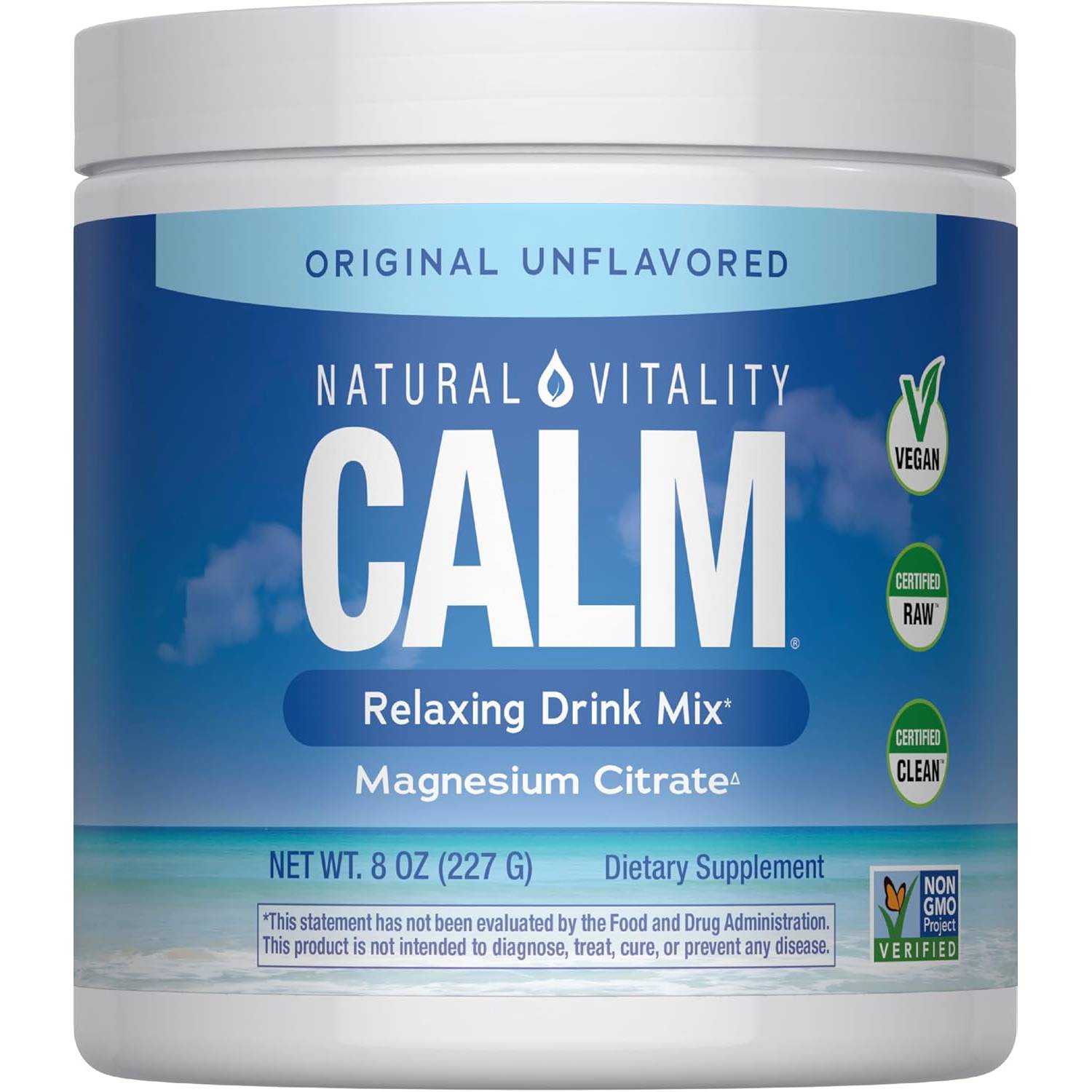 Natural Vitality CALM Magnesium Citrate Powder