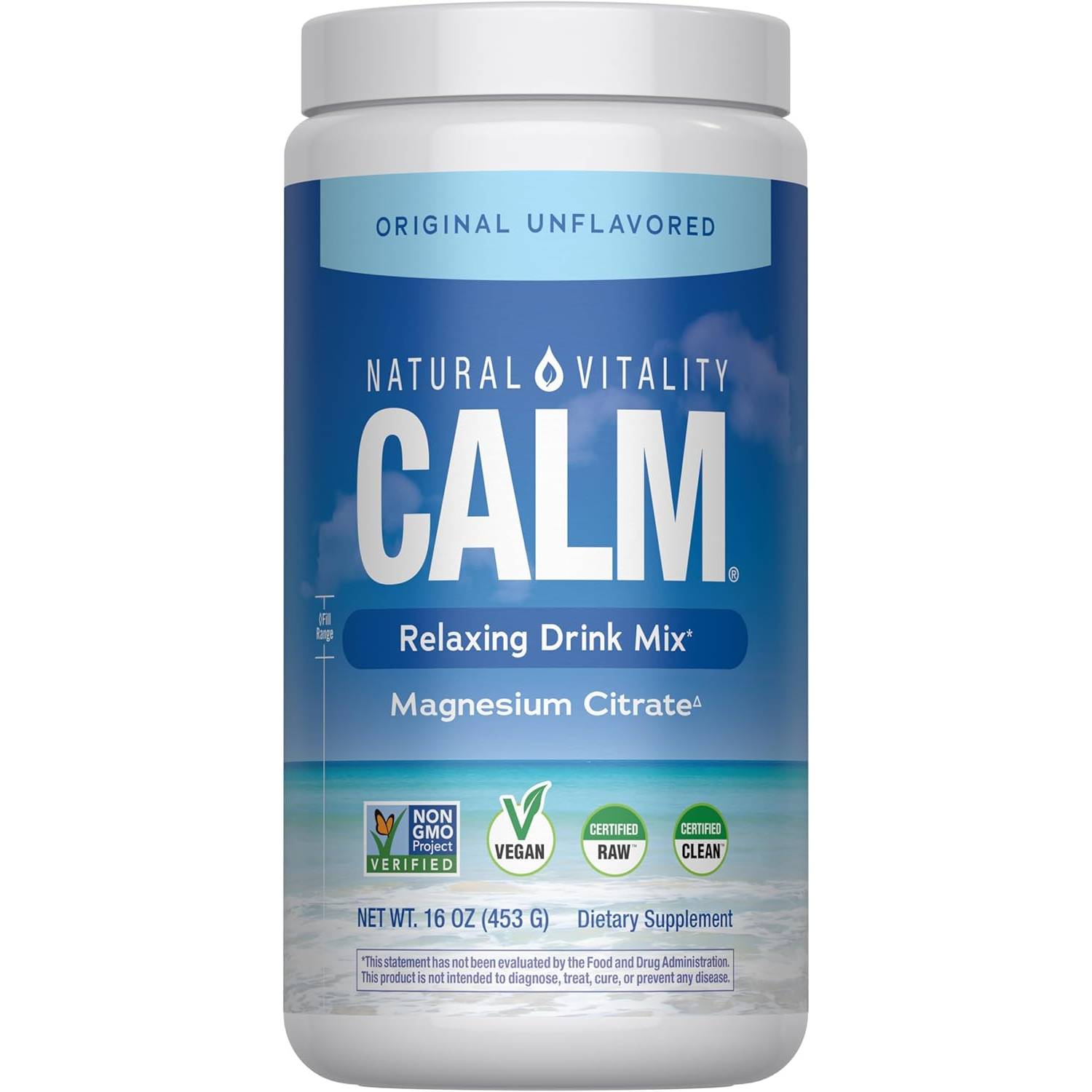 Natural Vitality CALM Magnesium Citrate Powder