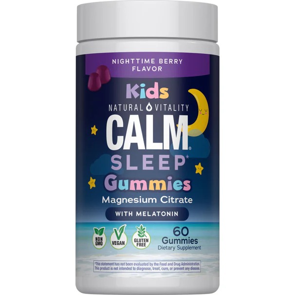 Natural Vitality CALM Kids Magnesium Citrate Gummies