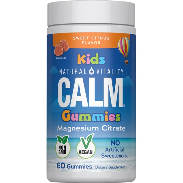Natural Vitality CALM Kids Magnesium Citrate Gummies