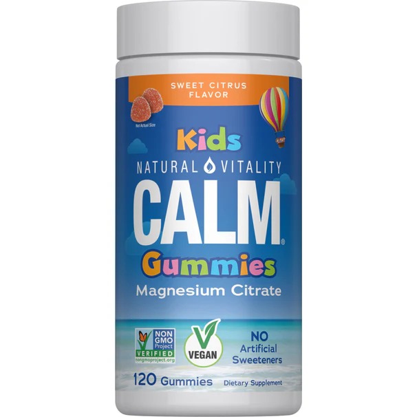 Natural Vitality CALM Kids Magnesium Citrate Gummies