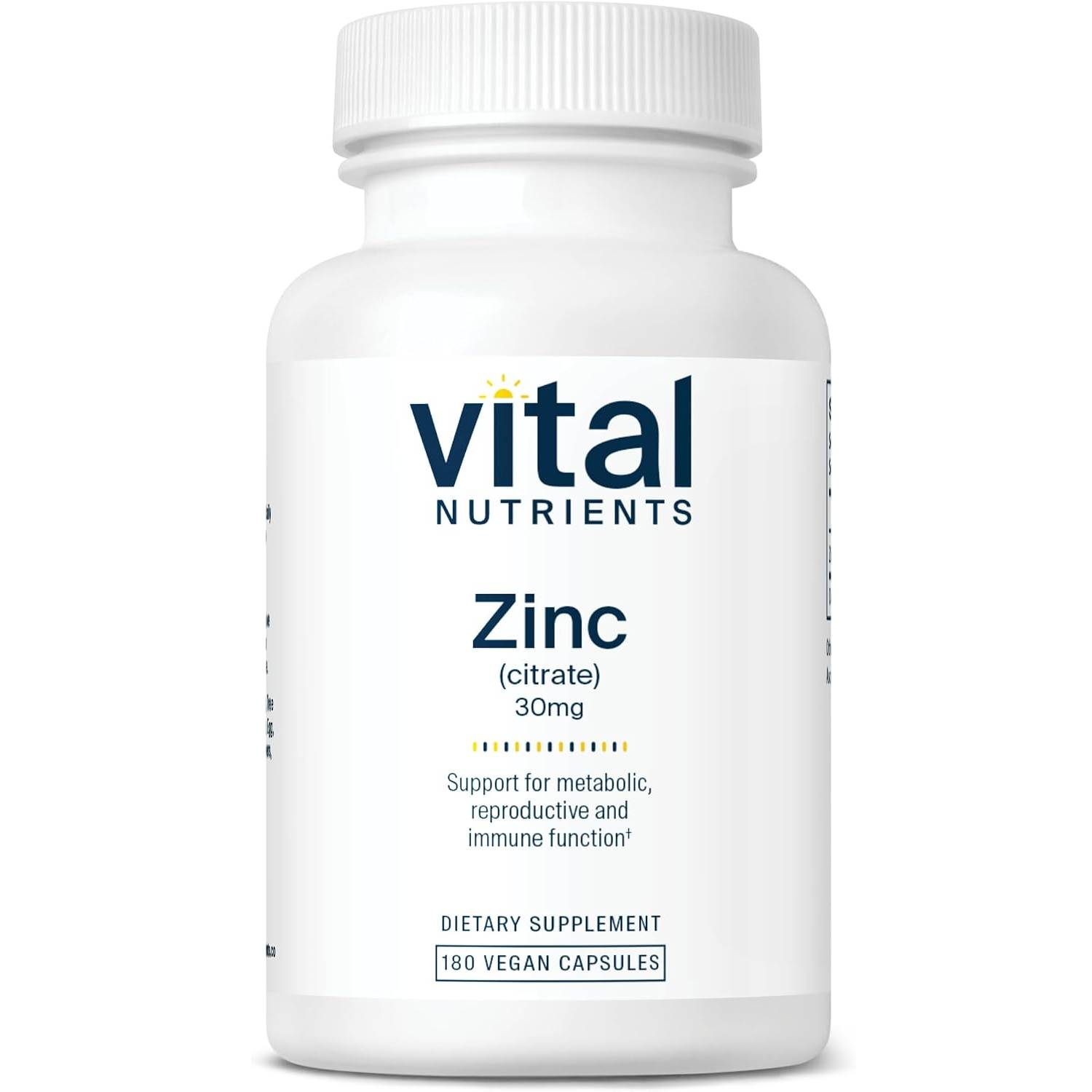 Vital Nutrients Zinc (Citrate) 30mg