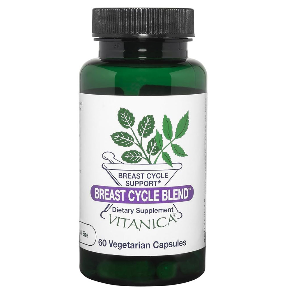 Vitanica Breast Cycle Blend Fibroblend - 60 Capsules 32$