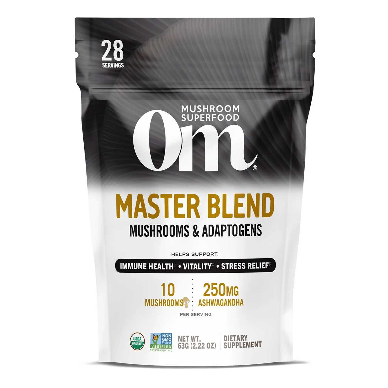 Om Mushroom Master Blend - 63 Grams 27$