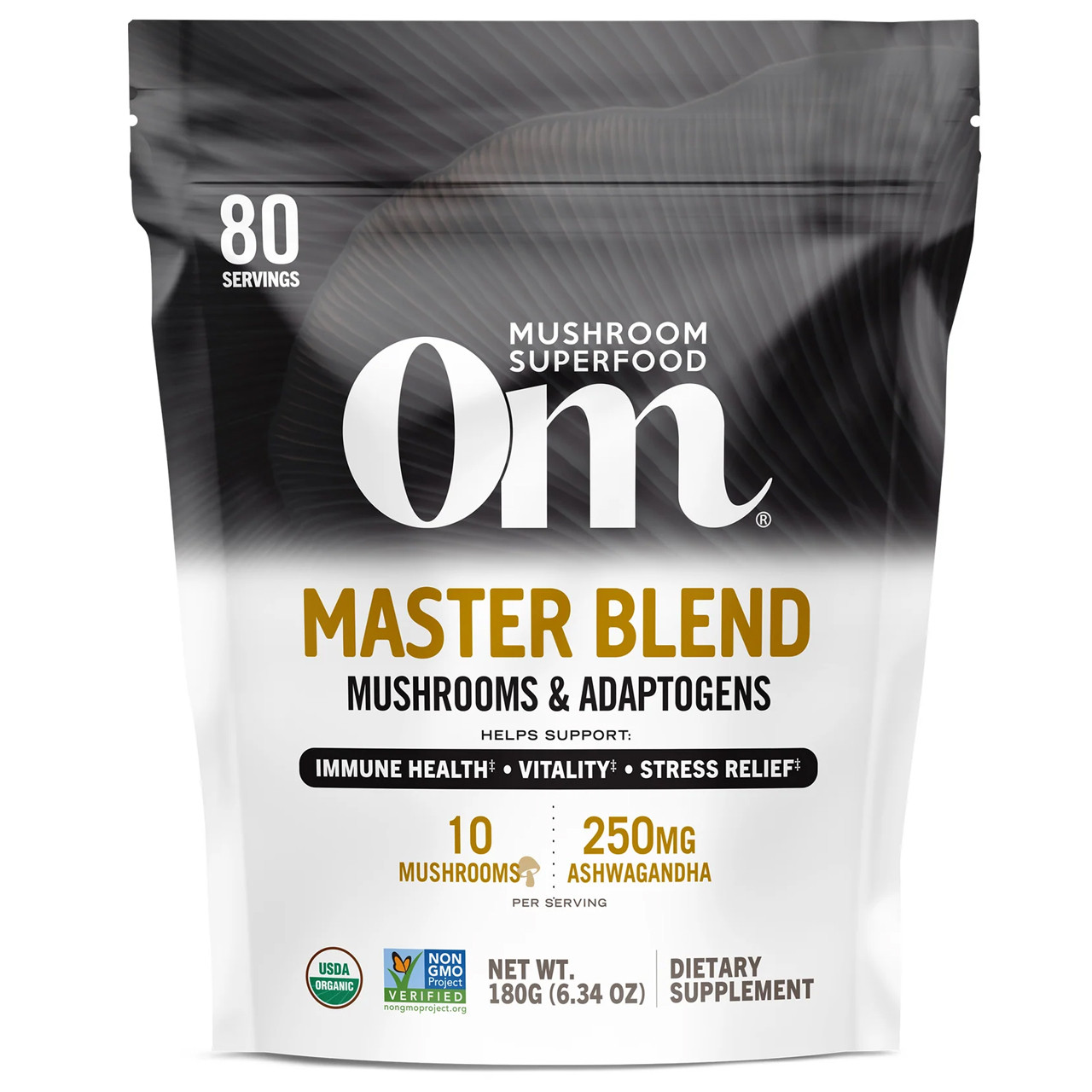 Om Mushroom Master Blend - 180 Grams 43$