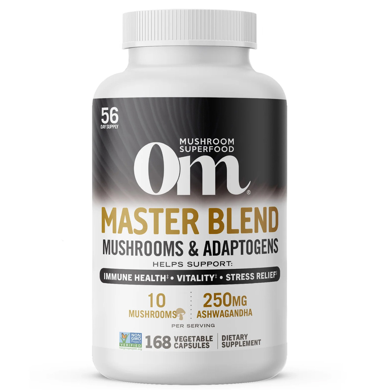 Om Mushroom Master Blend - 168 capsules 55$
