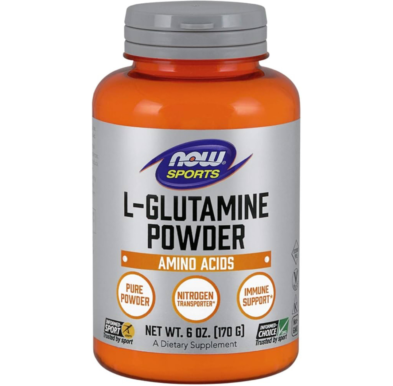 NOW Sports L-Glutamine Powder - 6 oz