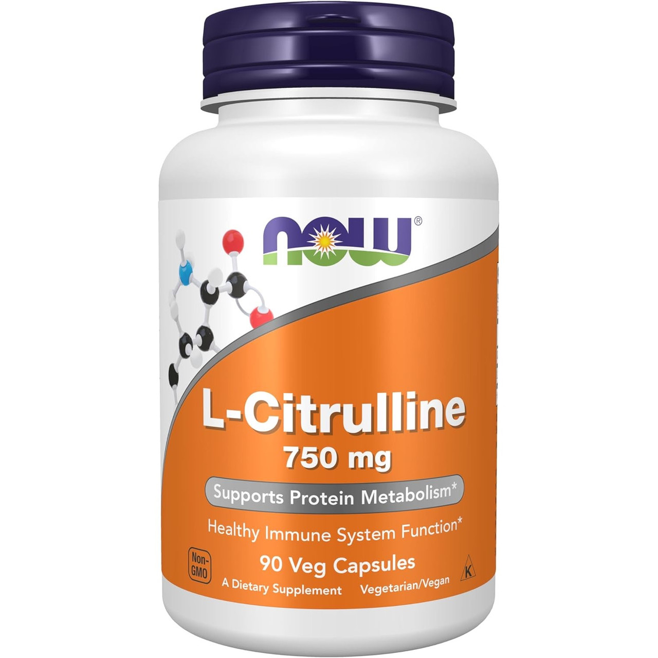 NOW Sports L-Citrulline 750mg 28$