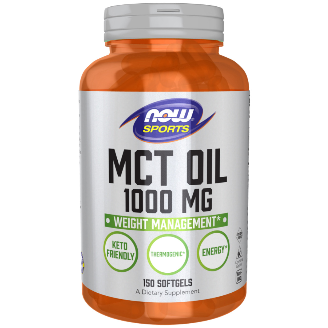 NOW Sports MCT Oil 1000mg 22$