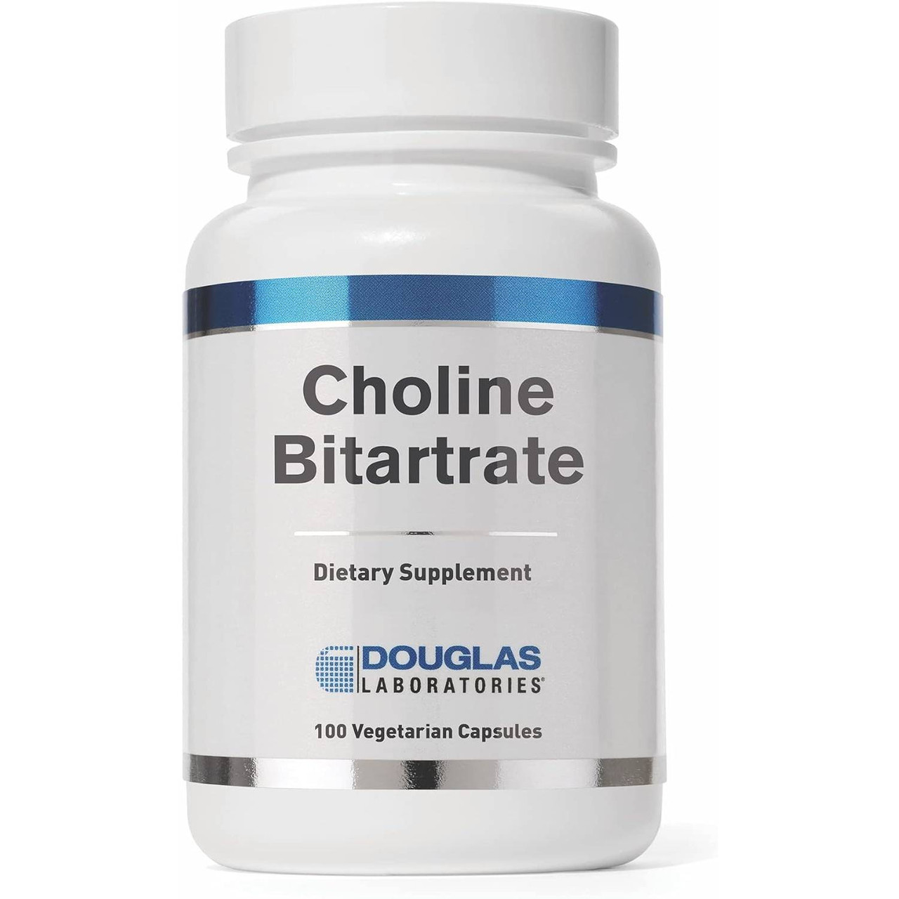 Douglas Labs Choline Bitartrate 500mg - 100 Capsules 21$