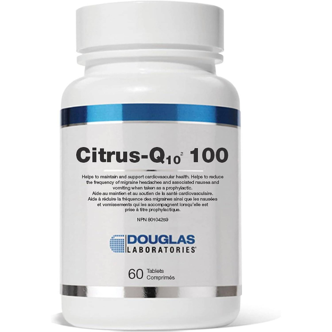 Douglas Labs Citrus-Q10 100 100mg - 60 Chewable Tablets 74$