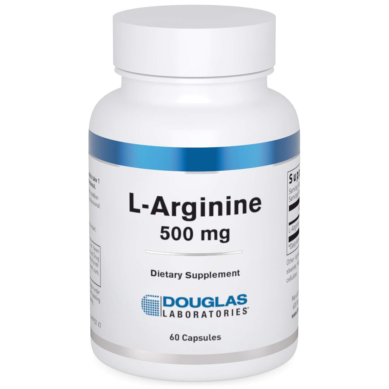 Douglas Labs L-Arginine 500mg - 60 Capsules 17$