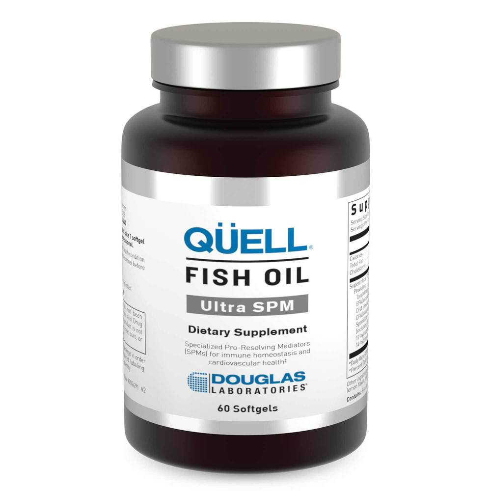 Douglas Labs QUELL Fish Oil Ultra SPM - 60 Softgels 83$