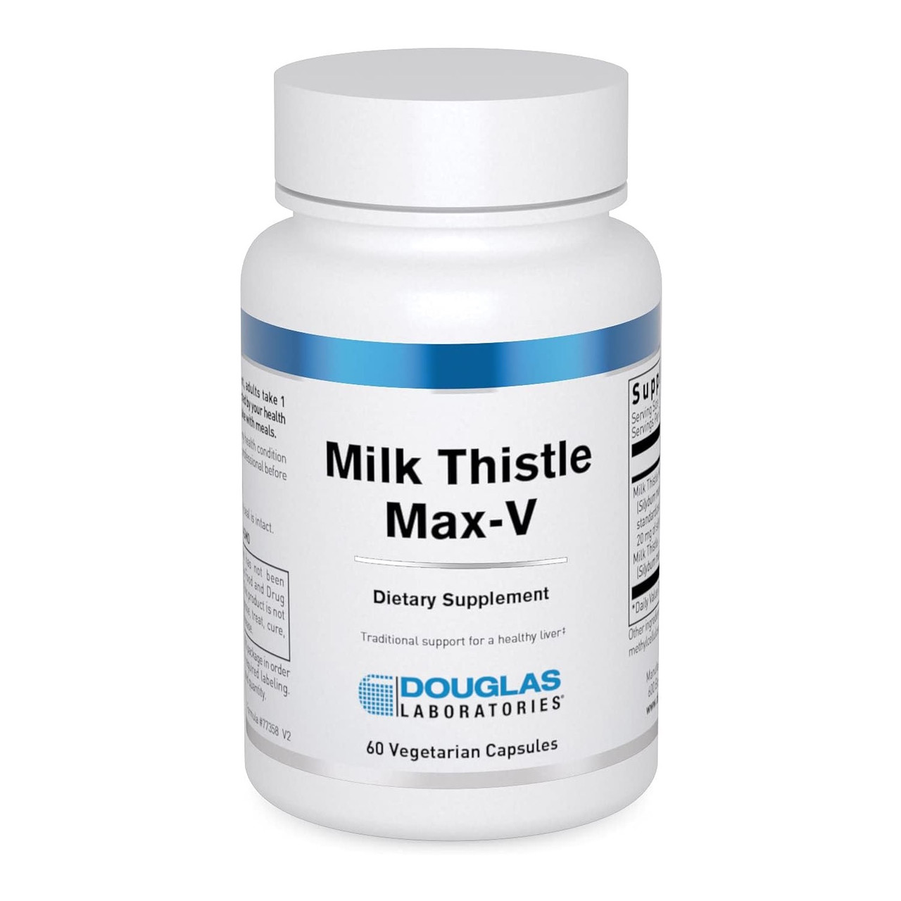 Douglas Labs Milk Thistle Max-V 250mg - 60 Capsules 36$