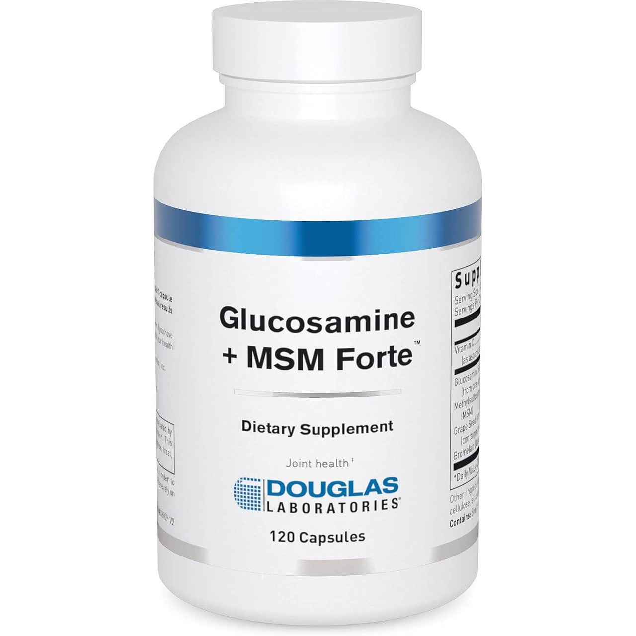 Douglas Labs Glucosamine MSM Forte - 120 Capsules 61$