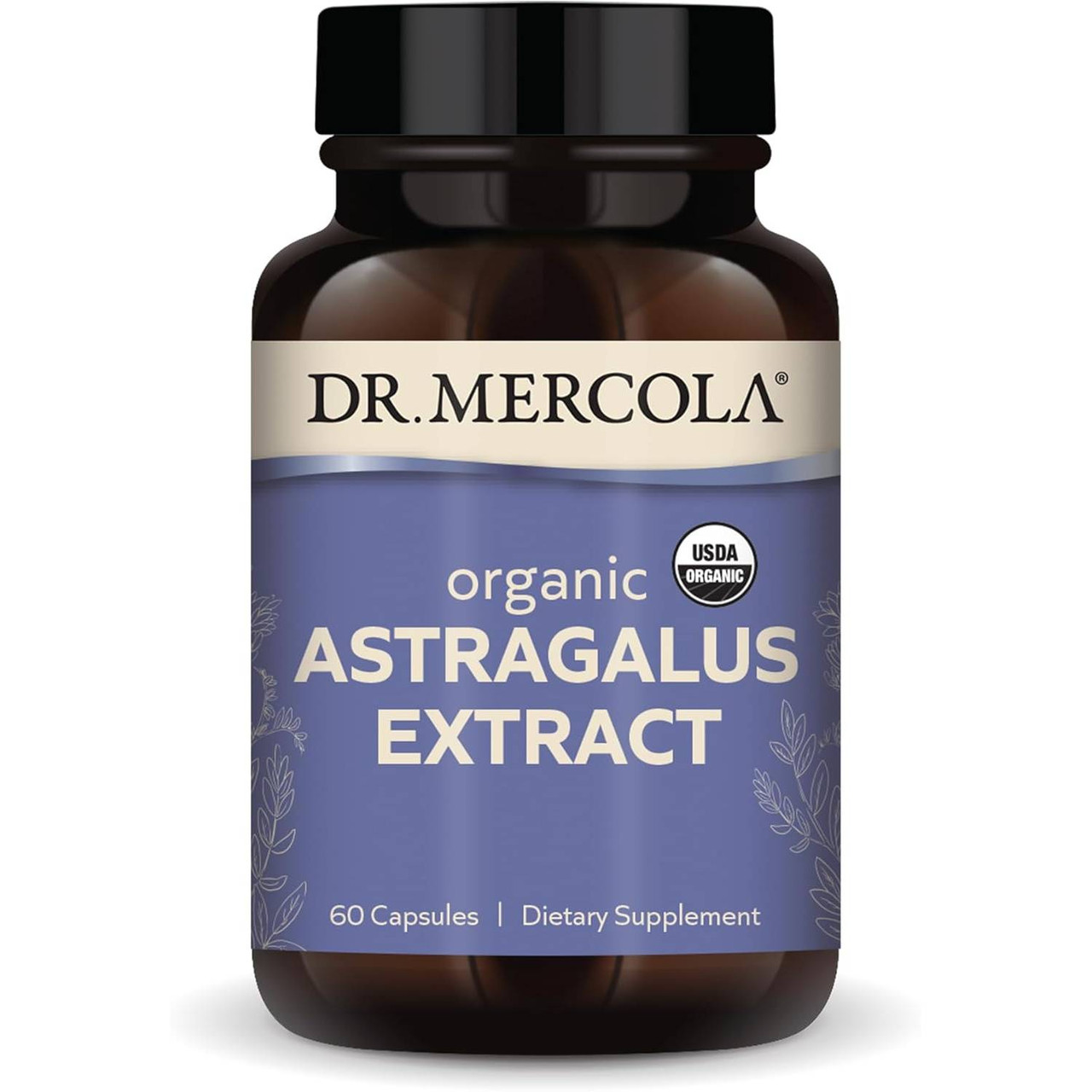 Dr Mercola Organic Astragalus Extract - 60 Tablets 25$
