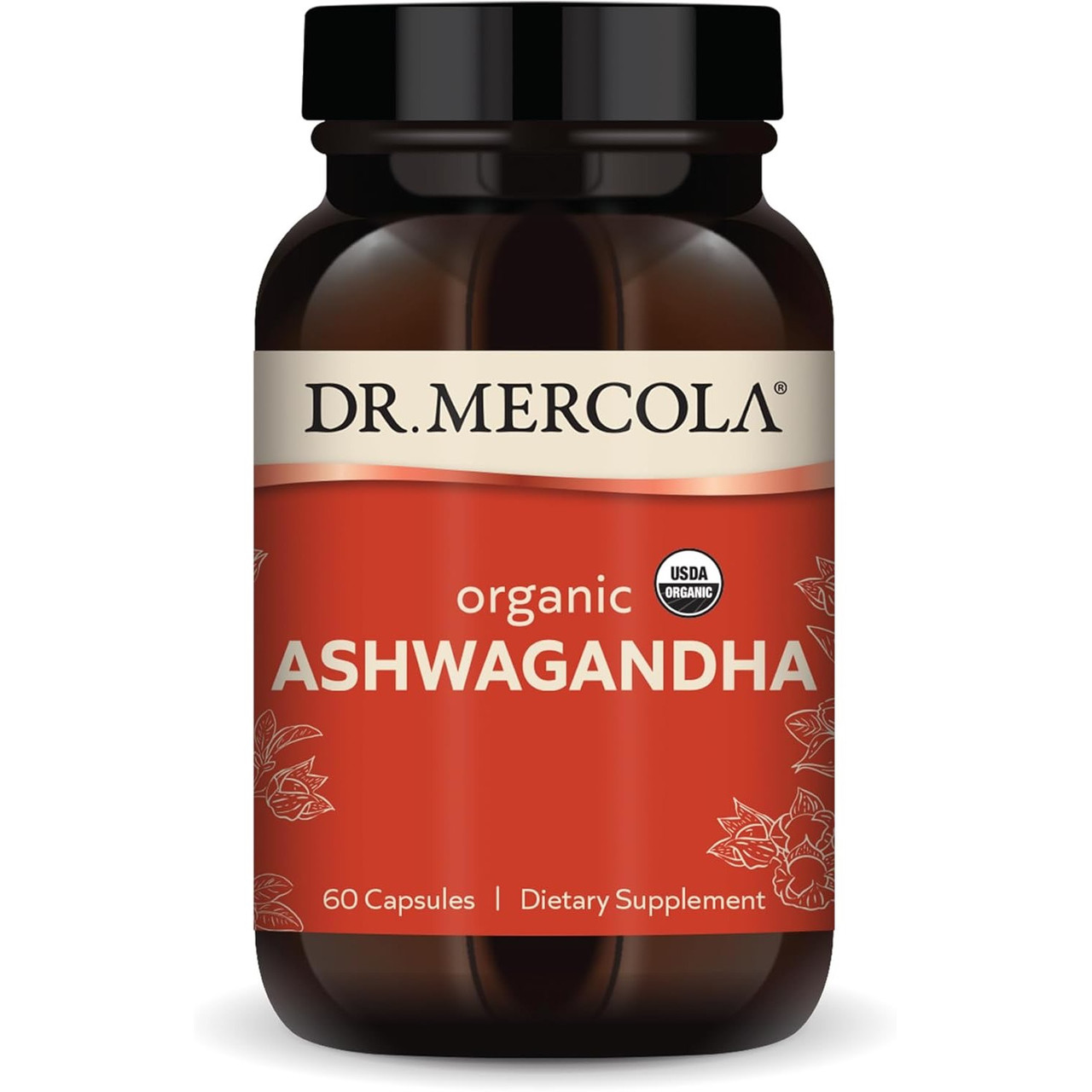 Dr. Mercola Organic Ashwagandha - 60 Capsules