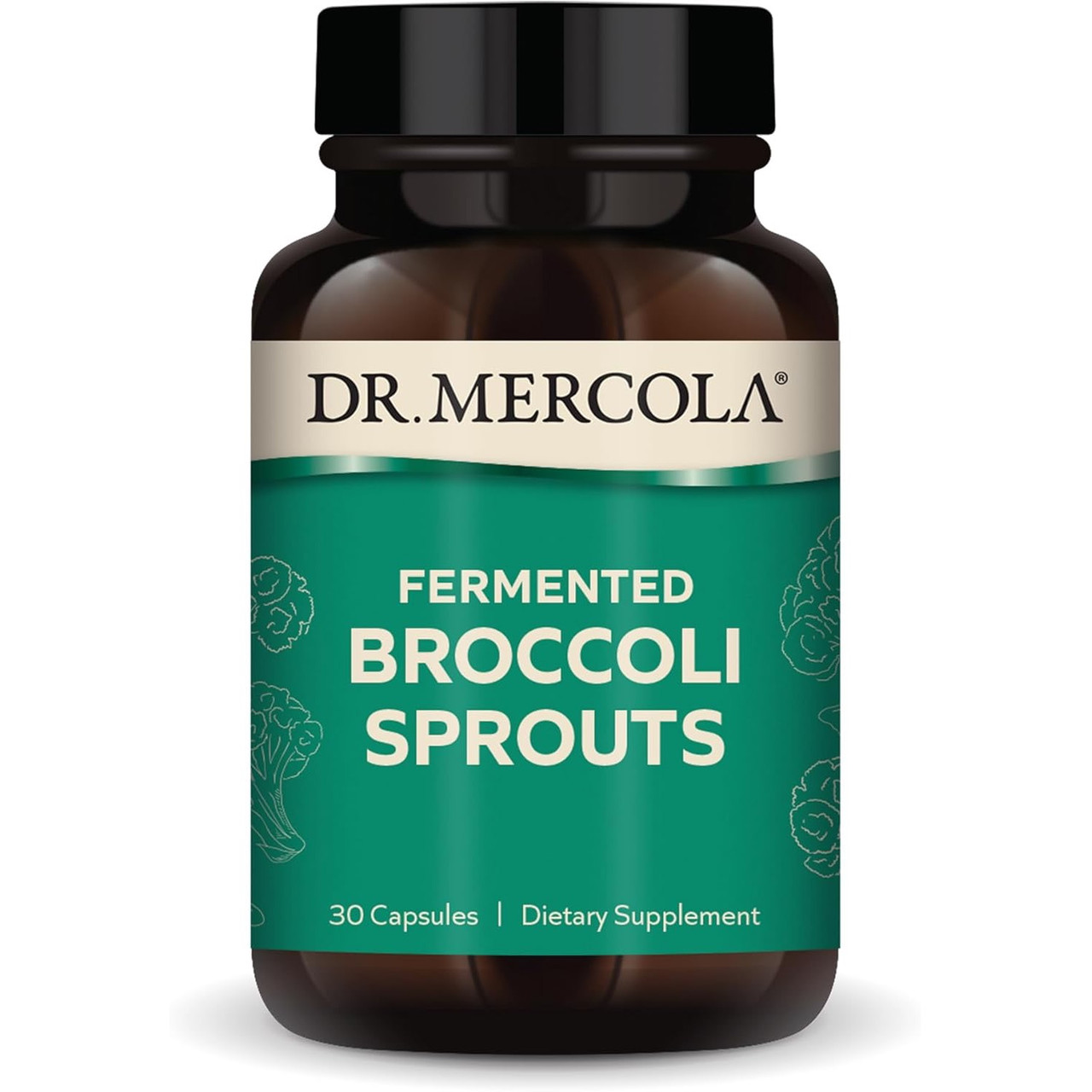 Dr. Mercola Fermented Broccoli Sprouts - 30 Capsules