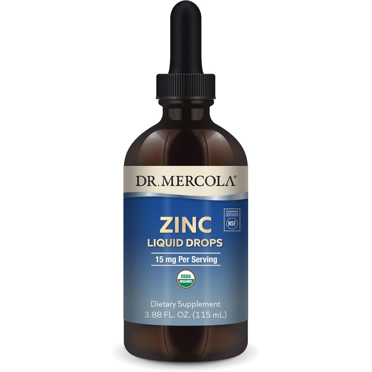 Dr Mercola Zinc Liquid Drops - 115 Milliliters 19$