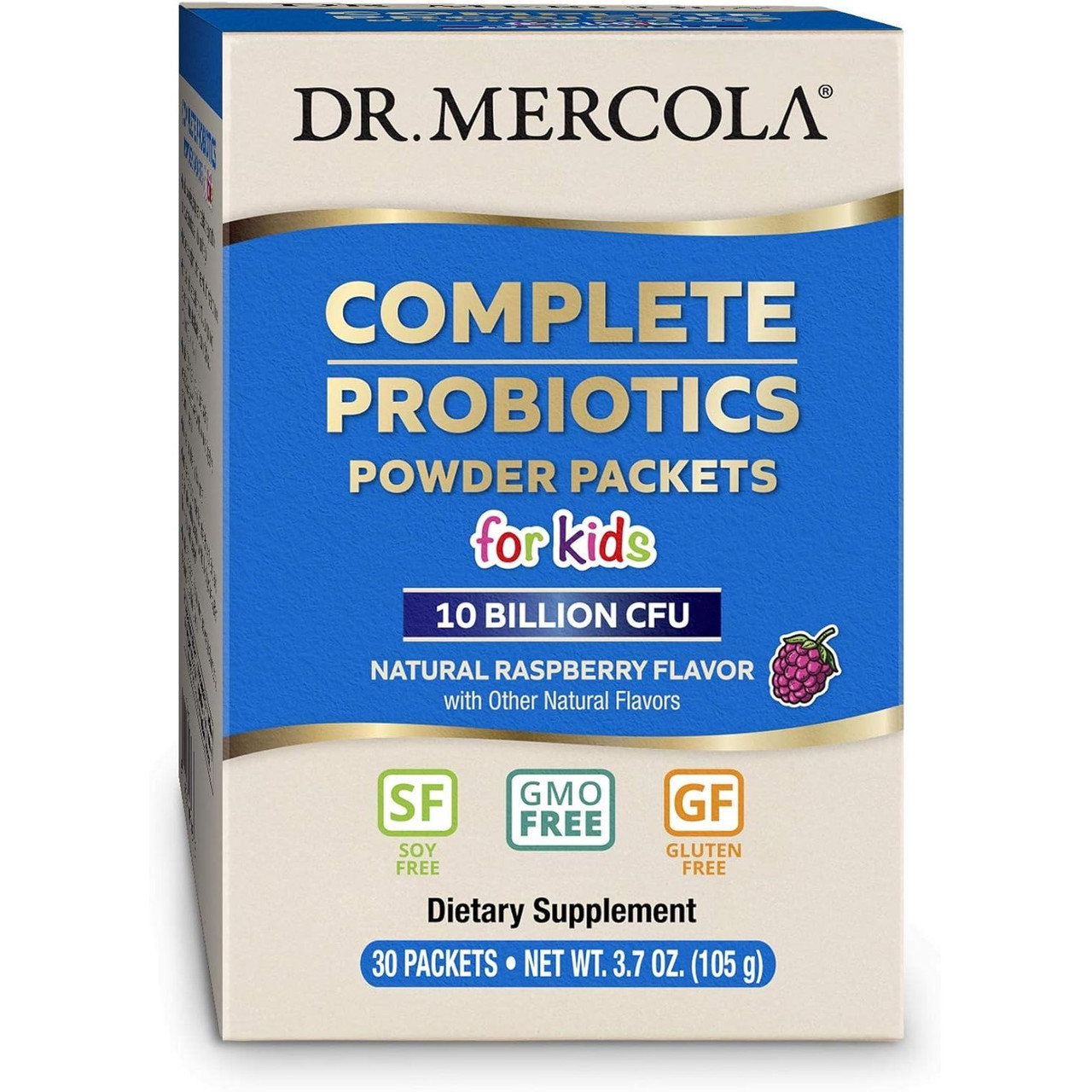 Dr. Mercola Complete Probiotics Powder Packets for Kids - 30 Packets