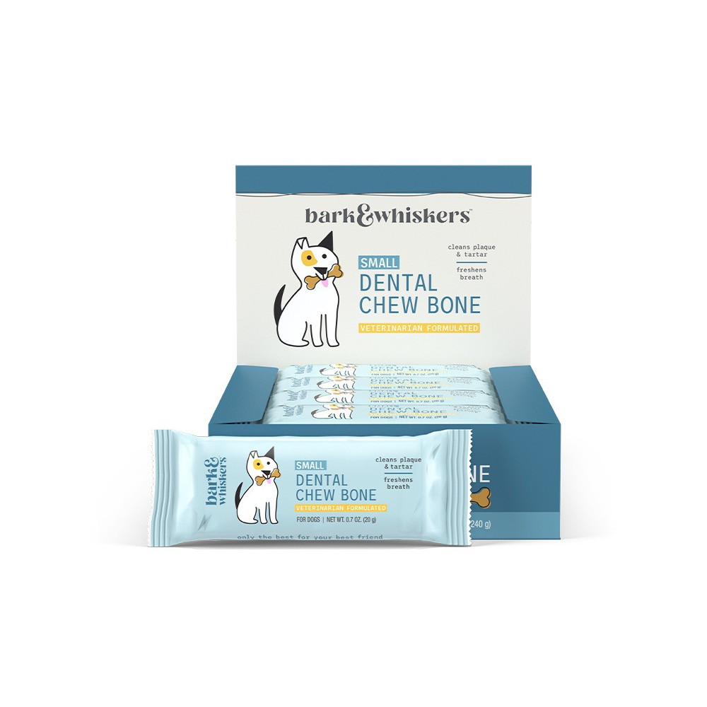 Dr Mercola Dog Dental Chew Bones Small - 12 Chewables 20$