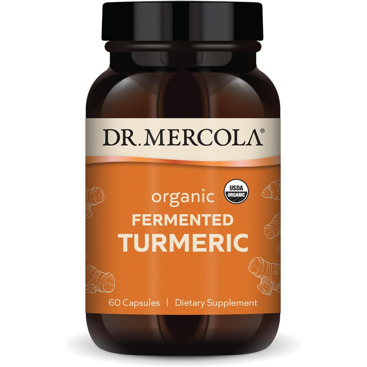 Dr. Mercola Fermented Turmeric - 60 Capsules