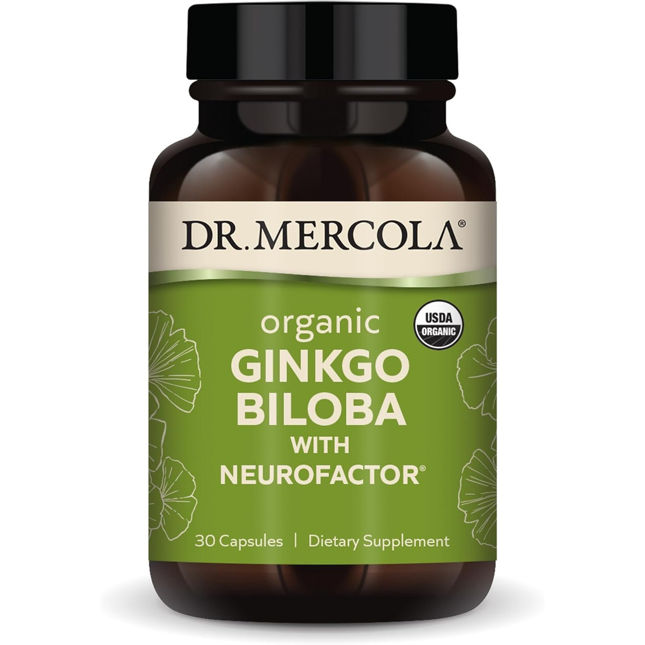 Dr Mercola Organic Ginkgo Biloba - 30 Capsules 25$