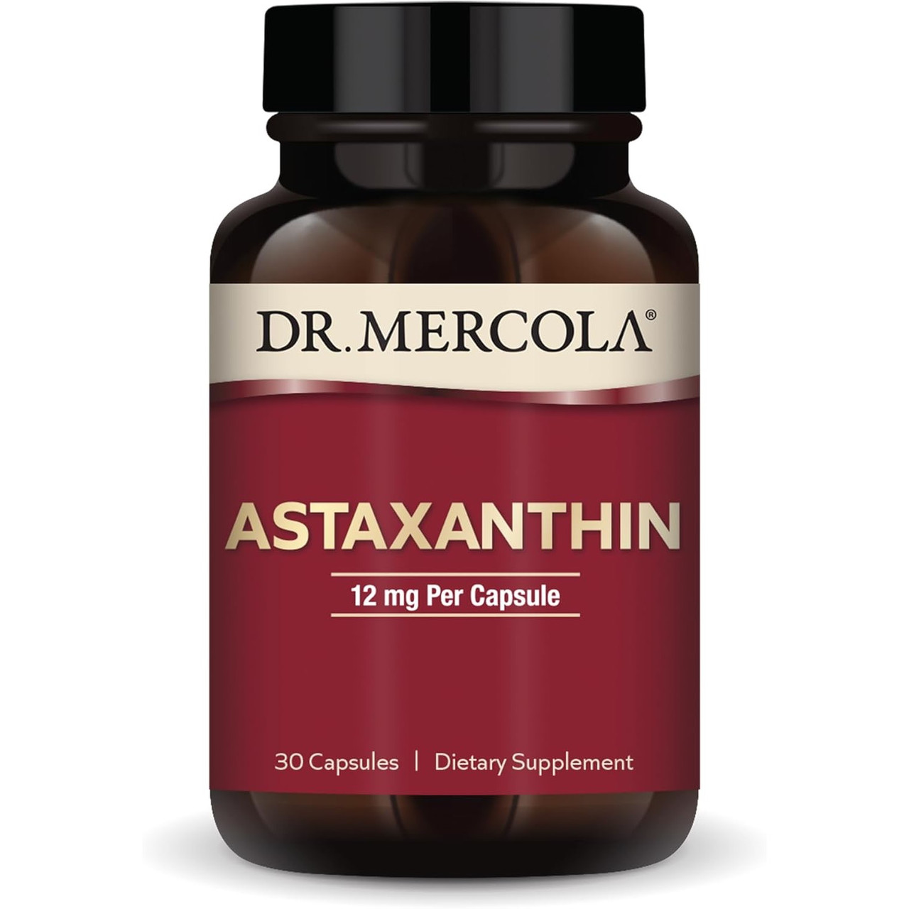 Dr Mercola Astaxanthin 12mg - 30 Capsules 50$