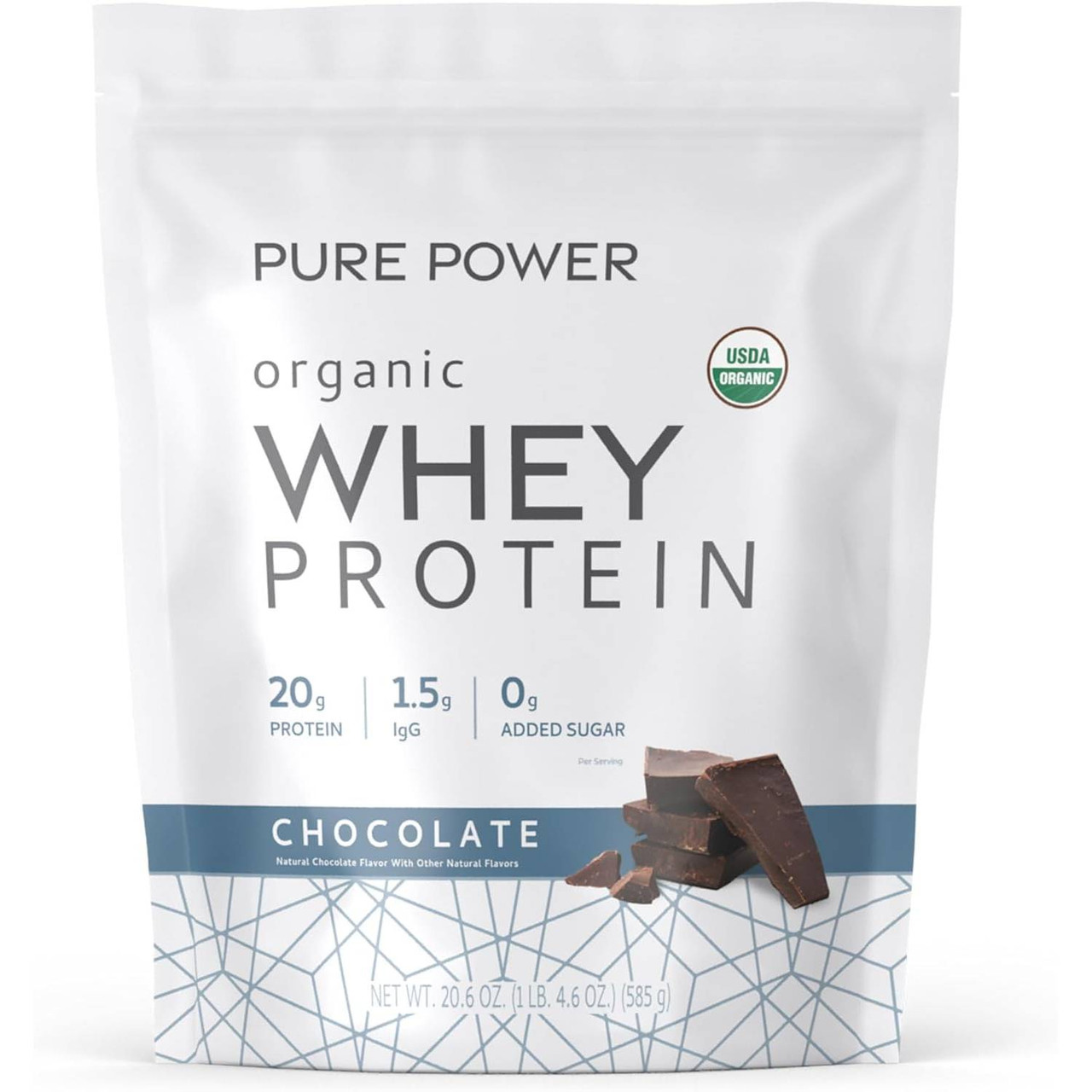 Dr Mercola Organic Whey Protein - Chocolate - 585 Grams 50$