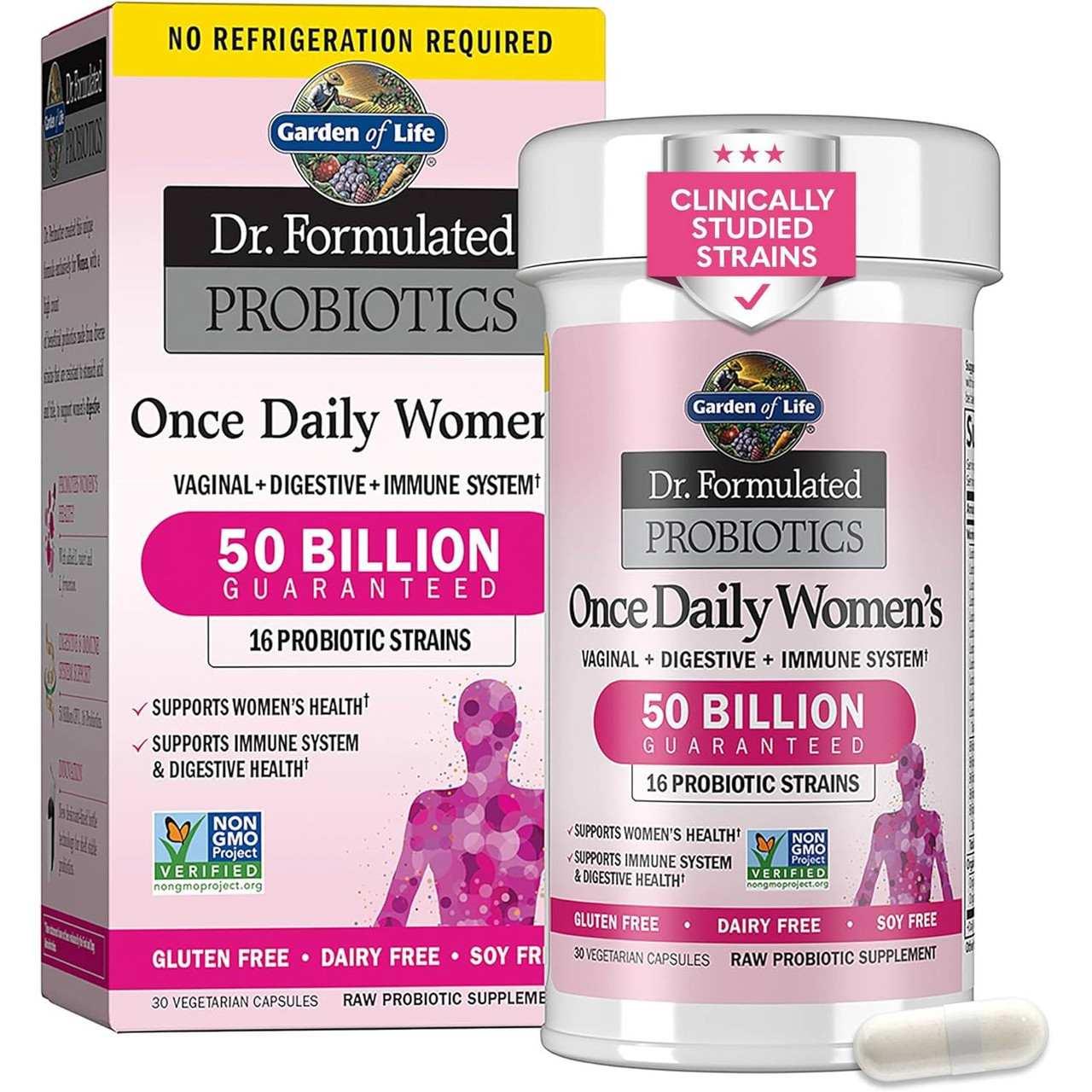 Garden of Life Dr Formulated PROBIOTICS Once Daily Womens - 30 Capsules 46$